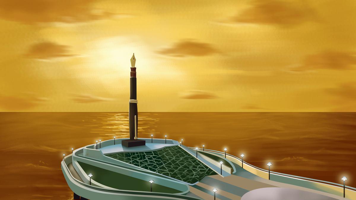 PWD applies for final approval for Kalaignar pen monument from the